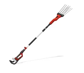 Einhell GE-FS 18/53 Li-Solo červená/černá / Třepač na olivy a ovoce / 18V / teleskopická násada / bez aku