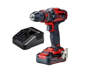 Einhell TE-CD 18/44 Li-i černo-červená / Aku příklepová vrtačka / 18V / 44Nm / Li-Ion 2,5Ah
