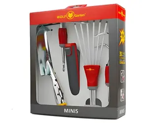 WOLF-Garten Mini Set P262 Multi-Star červená/šedá / Zahradní nářadí / 5 ks