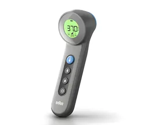 Braun Sensian 7 BNT400B černá / Teploměr na čelo / Bezdotykový / Age Precision / 3v1