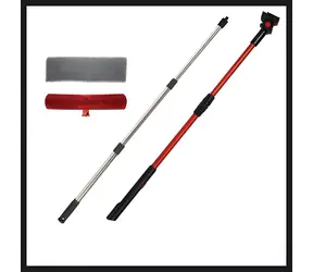 Einhell 3437101 / Sada teleskopických tyčí / pro okenní vysavač BRILLIANTO / nastavitelná délka do 120 cm