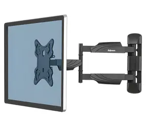 Fellowes Nástěnný držák TV 23-55" černá / Nástěnný držák TV / naklápěcí, výsuvný a otočný / VESA do 400x400 mm