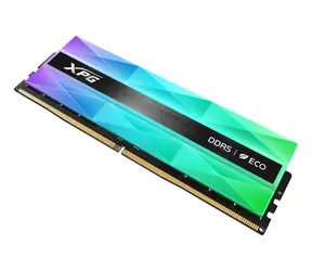 ADATA XPG Lancer Neon RGB 16GB (1x 16GB) DDR5 6400MHz stříbrná / Operační paměť / CL32 / DIMM / AMD EXPO