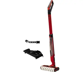 Einhell CLEANEXXO červená / Čistič tvrdých podlah / 18V / bez baterie a nabíječky / nádržka 400 ml