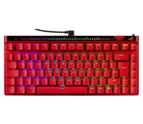 ASUS ROG Falchion Ace 75 HE červená / Herní klávesnice / mechanická / ROG HFX V2 / RGB / DE Layout