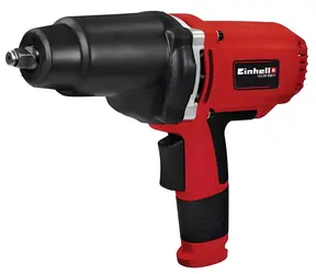 Einhell CC-IW 950/1 červená/černá / Rázový utahovák / 950W / 1/2" / 450 Nm / kufr