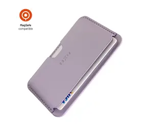 FIXED MagWallet Slim světle fialová / Peněženka / MagSafe / RFID ochrana / 3 karty