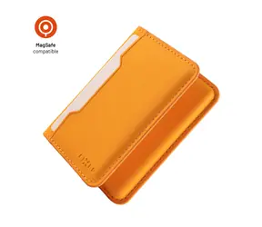 FIXED MagWallet Fold oranžová / Peněženka / MagSafe / RFID ochrana / 6 karet