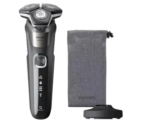 Philips Series 5000 S5887/13 šedá / Holicí strojek / omyvatelný / suché a mokré holení / až 60 min