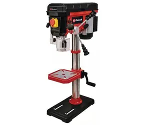 Einhell TC-BD 630/1 červeno-černá / Sloupová vrtačka / 630 W / 12 rychlostí / zdvih 60 mm / sklíčidlo do 16 mm