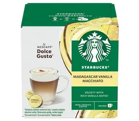 Starbucks Dolce Gusto Madagascar Vanilla Macchiato 12 ks / Kapslová káva