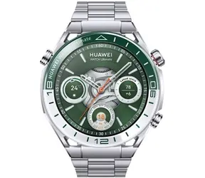Huawei Watch Ultimate zelená / Chytré hodinky / 1.5" LTPO AMOLED / 466 x 466 px / GPS / 10 ATM / titanový řemínek