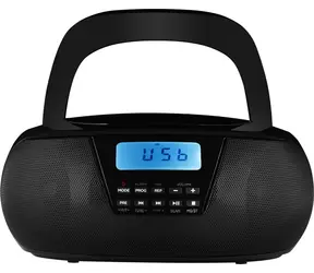 ECG CDR 550 černá / Radiomagnetofon