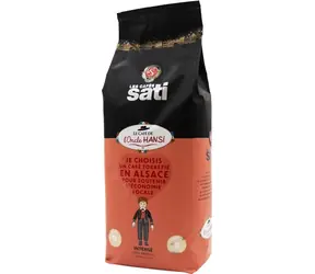 Sati Hansi Intense 1kg / Zrnková káva / 100% Arabica / tmavé pražení