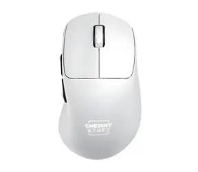 Cherry Xtrfy M64 Pro Wireless bílá/černá / Bezdrátová herní myš / Optická / 26000 DPI / 8000 Hz / 2.4 GHz