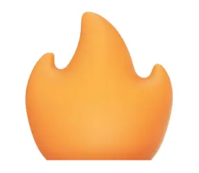 Flextail Flame Tiny 2x-O oranžová / Stínidlo pro pumpu / kompatibilní s Tiny Pump 2X