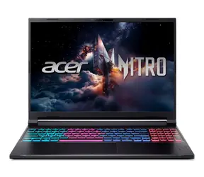 Acer Nitro V 16S černá / Herní notebook / 16" WUXGA 180Hz / Intel Core 7 240H / 16GB / 1TB SSD / RTX 5060 8GB / W11H