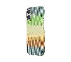 Comma Woven Kevlar Shockproof Green Orange Light / Kryt / iPhone 17 / magnetické uchycení