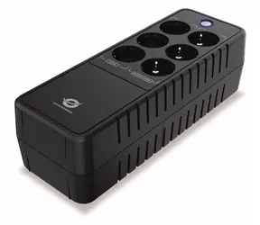 Conceptronic ZEUS09E / UPS / 850VA / 490 W / 6x Schuko / 2x RJ-45
