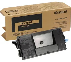Kyocera TK-3160 černá / Toner / pro P3045dn, P3050dn, P3055dn a P3060dn / výtěžnost až 12 500 stran
