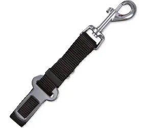TRIXIE Bezpečnostní spojka k autopásu černá / Pro psí postroj / 30-45 cm / šířka 2 cm / XS-S