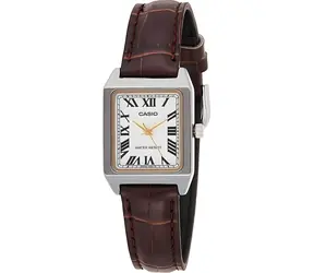 CASIO LTP-V007L-7B2 čokoládově hnědá / Dámské analogové hodinky