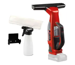 Einhell BRILLIANTO červená / Aku čistič oken / 18V / šířka 288 mm / bez baterie a nabíječky