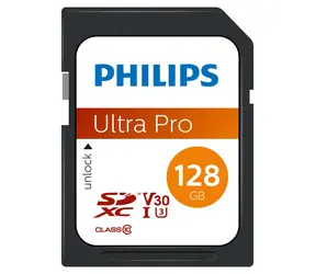 Philips SDXC 128GB / Paměťová karta / Class 10 / UHS-I U3 / V30 / A1