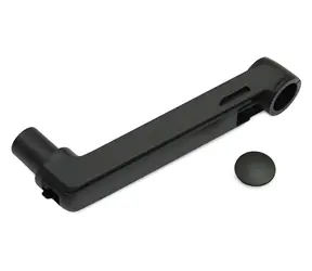 Ergotron LX matná černá / Prodlužovací rameno / 23 cm / hliník