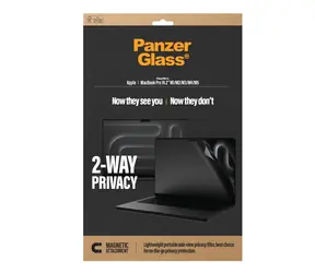 PanzerGlass MacBook Pro 14,2" Magnetic 2-way Privacy / Ochranná fólie / PET / M1-M5