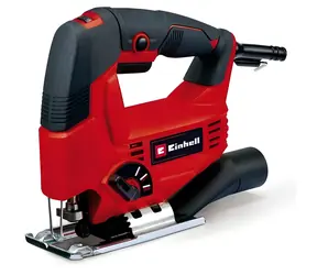 Einhell TC-JS 80/1 červená/černá / Přímočará pila / 550 W / řez do dřeva 80 mm / kufřík
