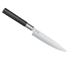 KAI Wasabi Black / Univerzální nůž / 15 cm