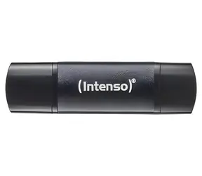 Intenso Flex Line 256GB černá / Flash disk / USB-C, USB-A / USB 3.2 Gen 1 / čtení a zápis 70 MB/s