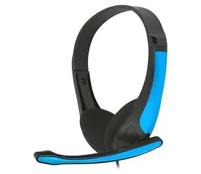 Platinet FreeStyle FH4088BL modrá / Headset / Stereo / Mikrofon / Extra Bass