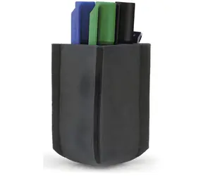 Magnetoplan magnetoTray ecoAware šedá / Magnetický držák popisovačů / rPET plsť / Neodymové magnety