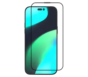 Devia Star Series černý rámeček / Ochranné sklo / iPhone 14 Pro / Tvrzené sklo