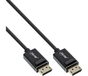 InLine DisplayPort 2.0 černá / Kabel DisplayPort / UHBR / 8K 60Hz / 2 m