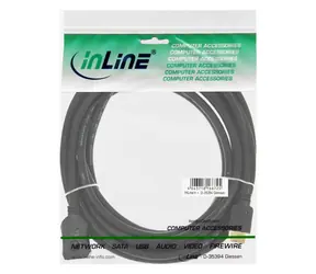 InLine HDMI prodlužovací kabel černá / Prodlužovací kabel / HDMI (M) - HDMI (F) / 5 m / 60 Hz