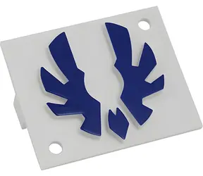 Bitfenix logo Shinobi tmavě modré / Doplněk pro skříň / Midi Tower Shinobi
