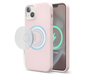 Elago Silicone Case Lovely Pink / Silikonový kryt / Apple iPhone 14 Plus / MagSafe
