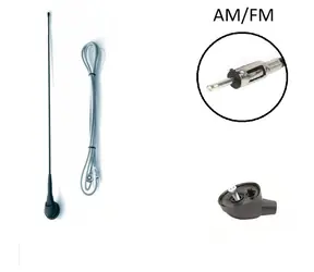 Calearo AM/FM anténa přední se svodem / Anténa / pasivní / DIN / 41 cm