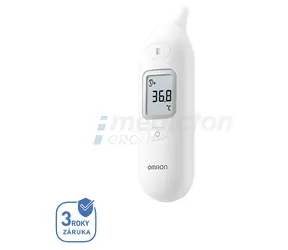 Omron Gentle Temp 533 / Infračervený ušní teploměr / podsvícený displej