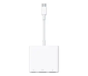 Apple USB-C Digital AV Multiport Adapter bílá / Adaptér / HDMI / USB-A / USB-C / 4K