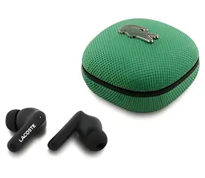 Lacoste Iconic Petit Pique zelená / Bezdrátová sluchátka / TWS
