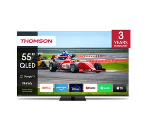 55" Thomson 55QG7C14 / Televizor / QLED Pro / 4K / 144Hz / Google TV / 4x HDMI / 3x USB