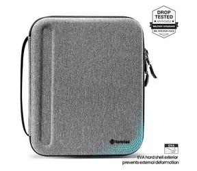 Tomtoc Smart A06 PadFolio šedá / Pouzdro / iPad Pro 12.9"/13", iPad Air 13" / EVA