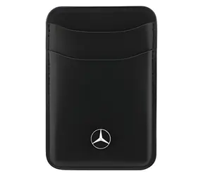 Mercedes PU Leather černá / Peněženka / MagSafe / na karty