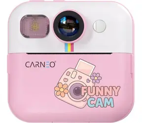 CARNEO Funny Cam Mini růžová / Dětský fotoaparát