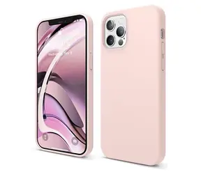 Elago Silicone Case Lovely Pink / Silikonový kryt / Apple iPhone 12, 12 Pro