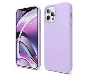 Elago Silicone Case Lavender / Silikonový kryt / Apple iPhone 12, 12 Pro